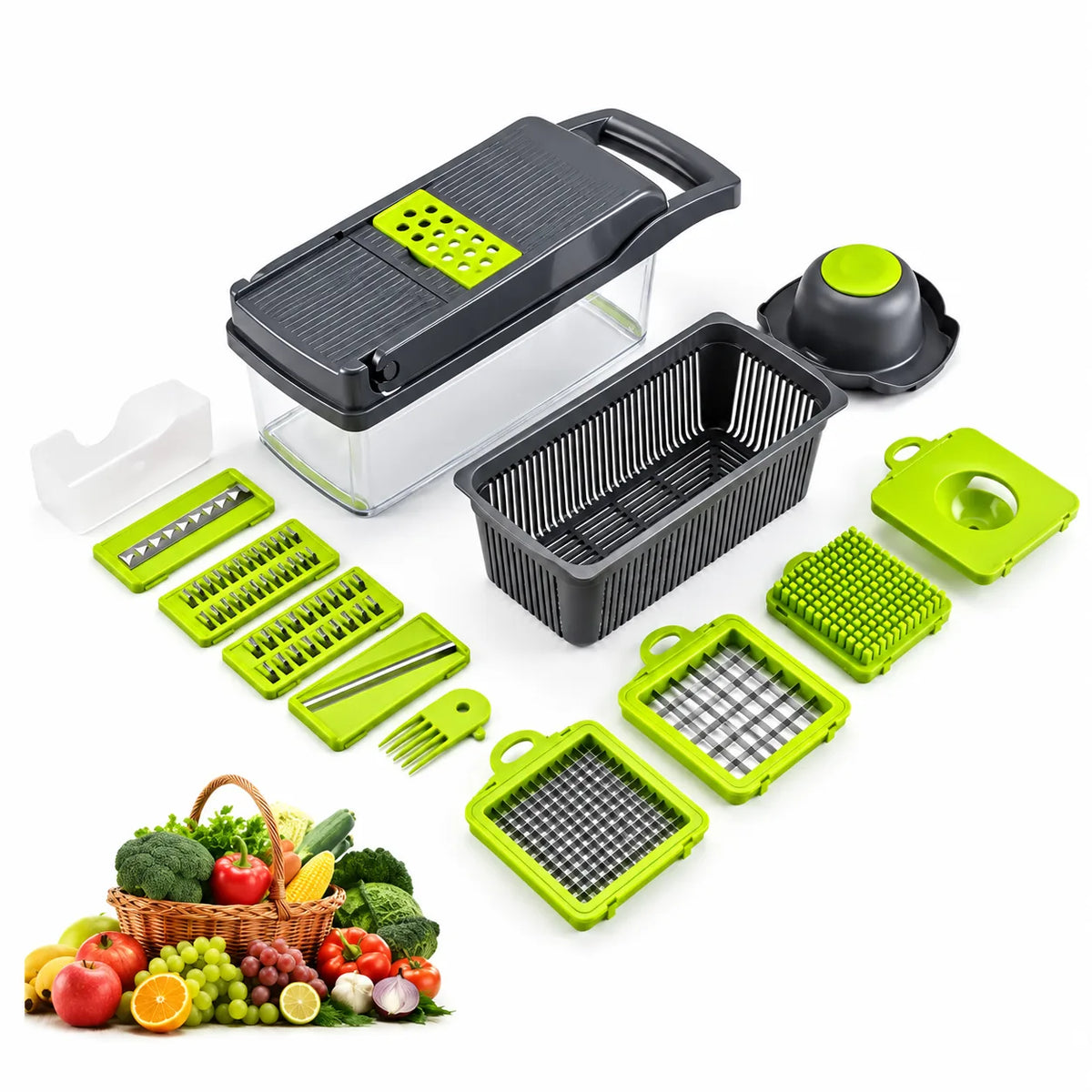 Cortador Multifuncional de Vegetales 14 en 1