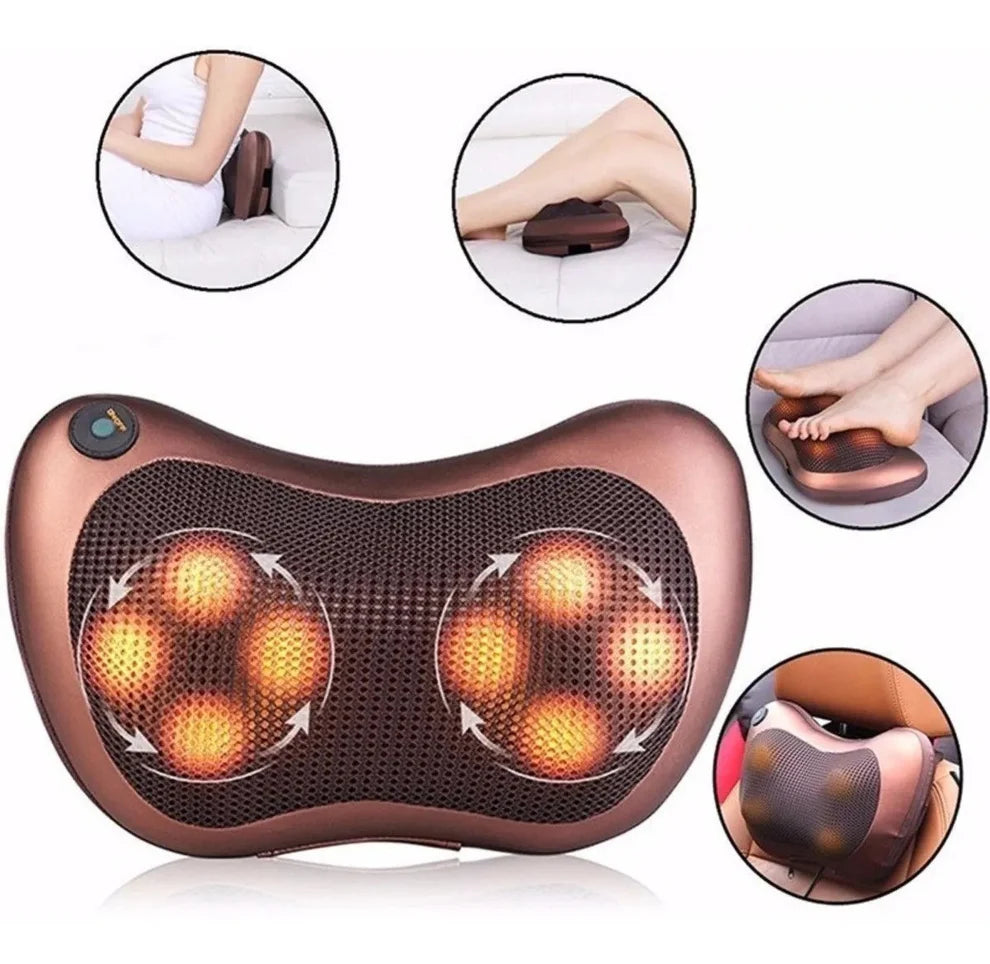 Cojin Masajeador Vibrador Espalda Cuello