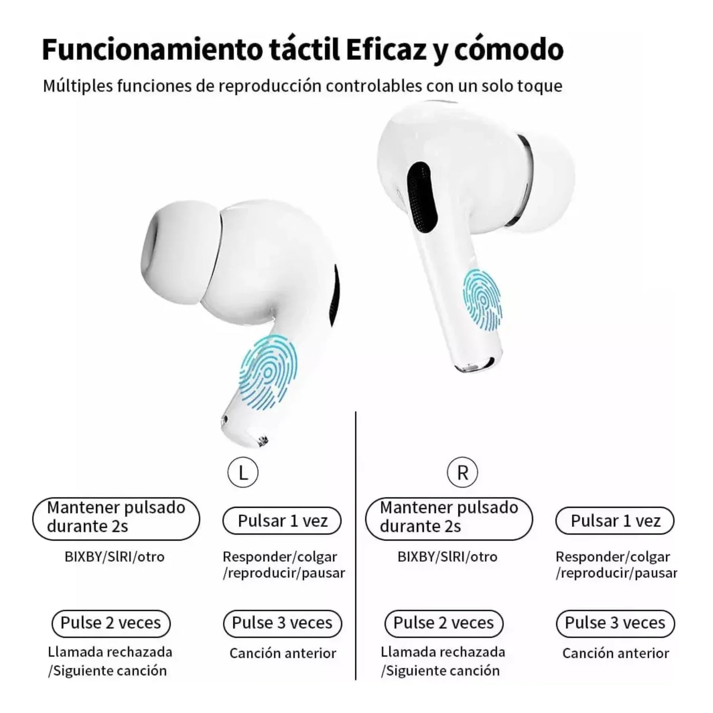 Audífonos A9 Pro con pantalla táctil