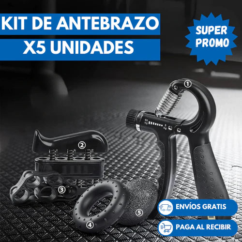 SET COMPLETO ANTEBRAZOS- ¡Para terapia o ejercicio!