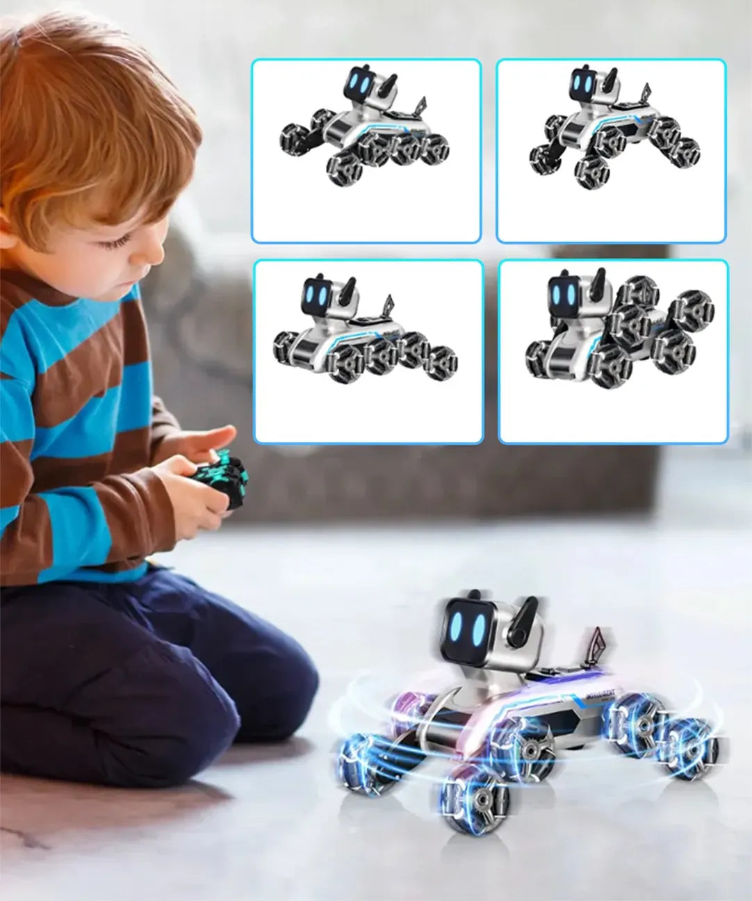 Robot Acrobático – El Regalo Perfecto para Sorprender a los Niños