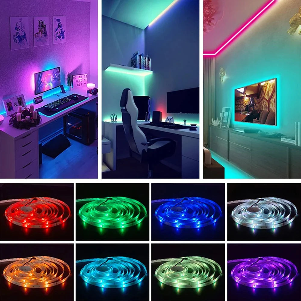 Tira LED SmartGlow 5M - Ilumina tu Espacio con Estilo y Tecnología