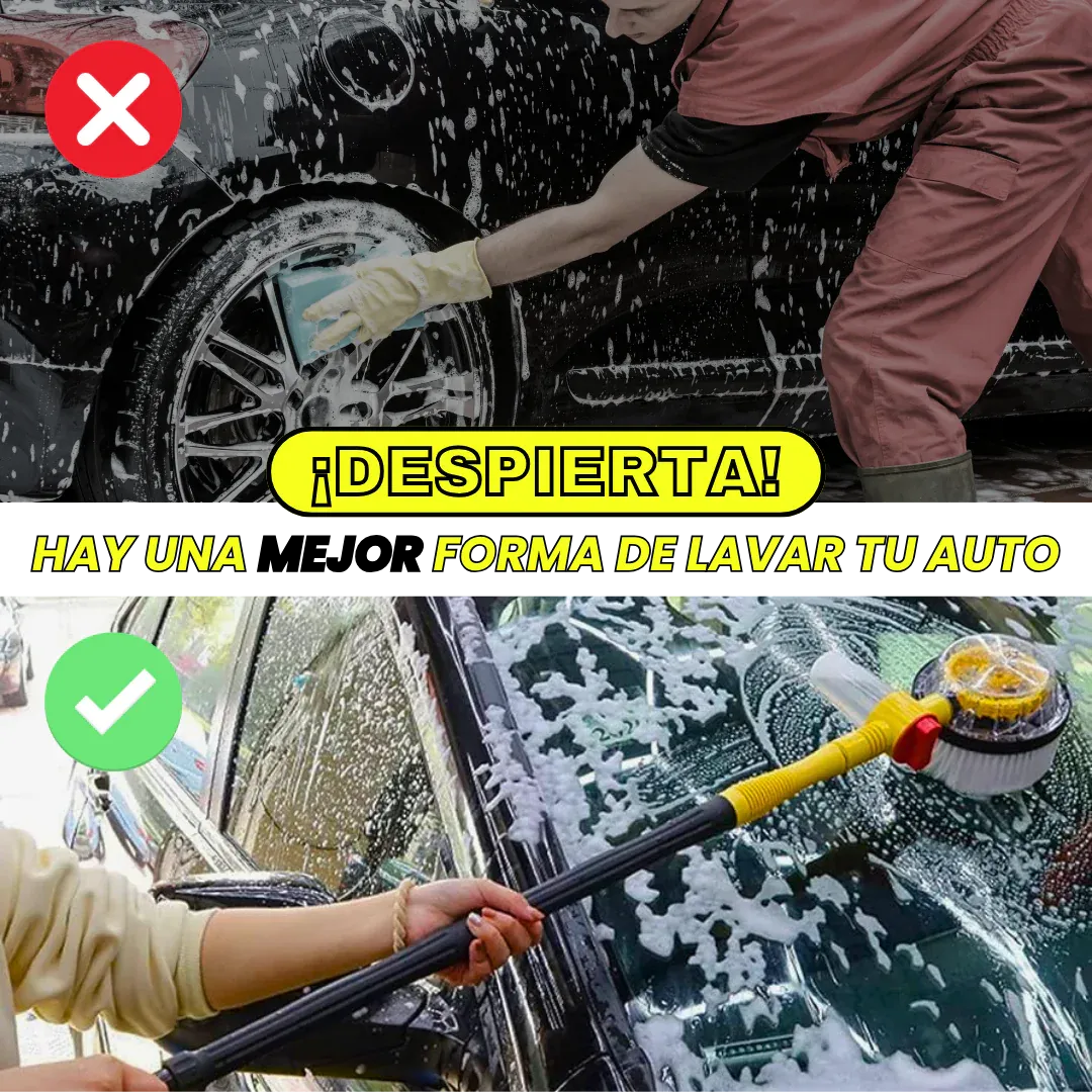 Cepillo Giratorio 360° para Lavado de Autos™