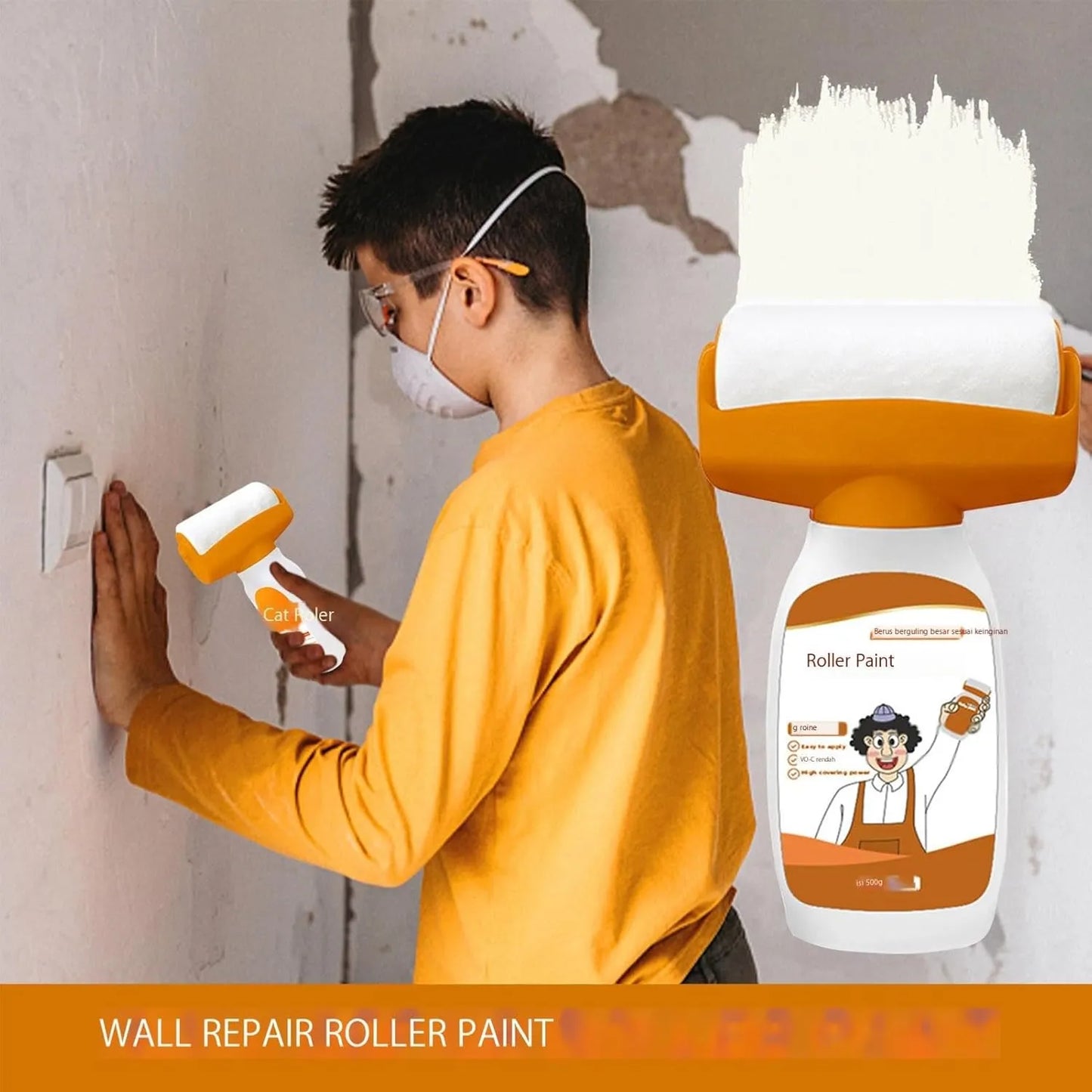 Paint Pro + Rodillo Reparador™: El Combo Completo para Pintar Como un Profesional