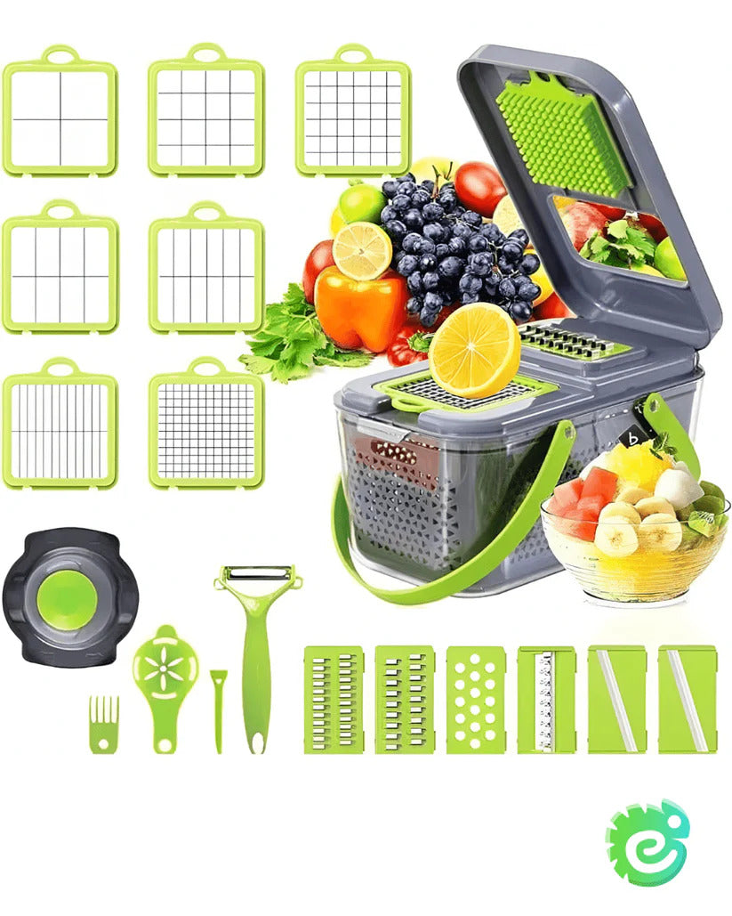 Cortador de Verduras Multifuncional 22 EN 1