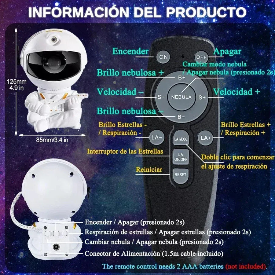 AstroProyector Space Star Lamp™