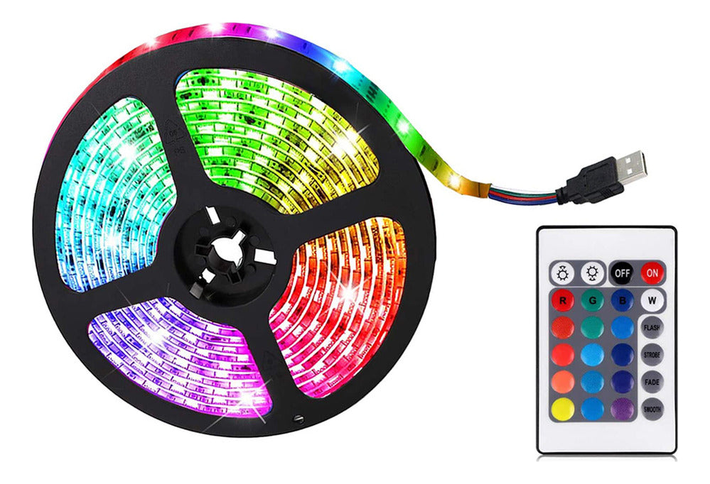 Tira LED SmartGlow 5M - Ilumina tu Espacio con Estilo y Tecnología