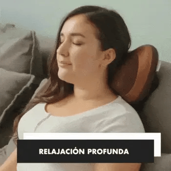 Cojin Masajeador Vibrador Espalda Cuello
