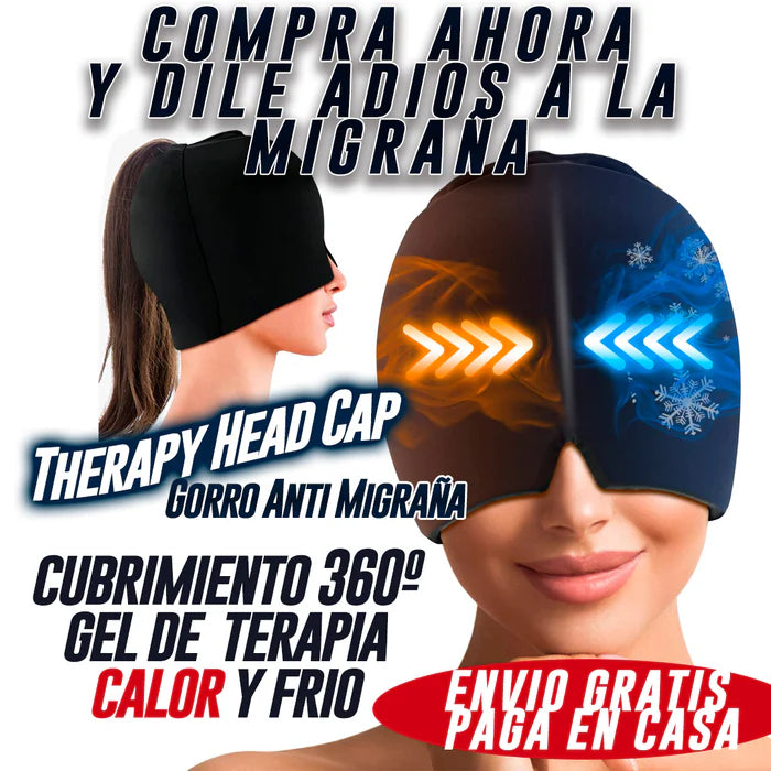 Gorro de Migraña Frío Relajante