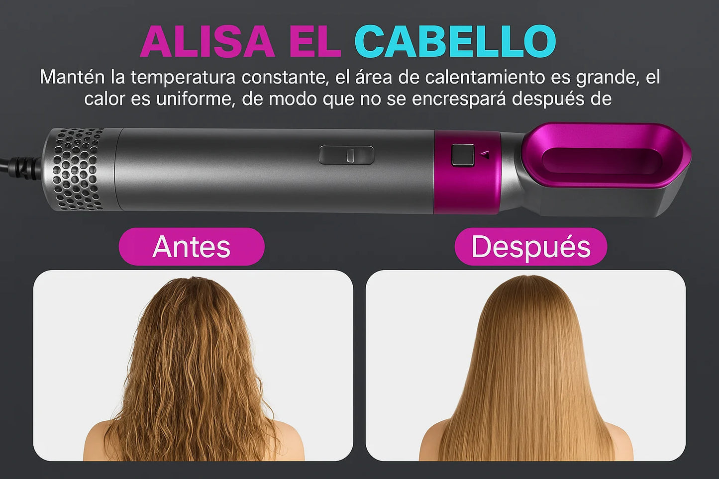 CapelliPerfecto 5 Pro™ - ¡CABELLO DE SALÓN TODOS LOS DÍAS!