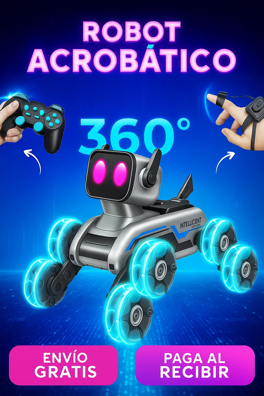 Robot Acrobático – El Regalo Perfecto para Sorprender a los Niños
