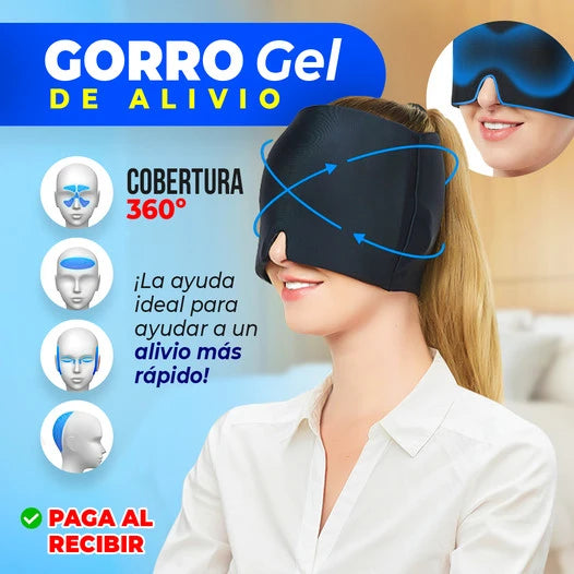 Gorro de Migraña Frío Relajante