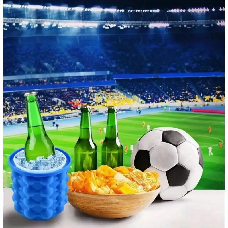 IcePro™ Compact - Cubo de hielo portátil con tapa sellada para bebidas premium