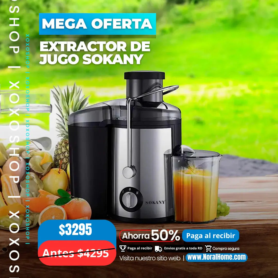 Extractor De Jugo Pro™: Potencia Profesional en tu Cocina 🍹💥