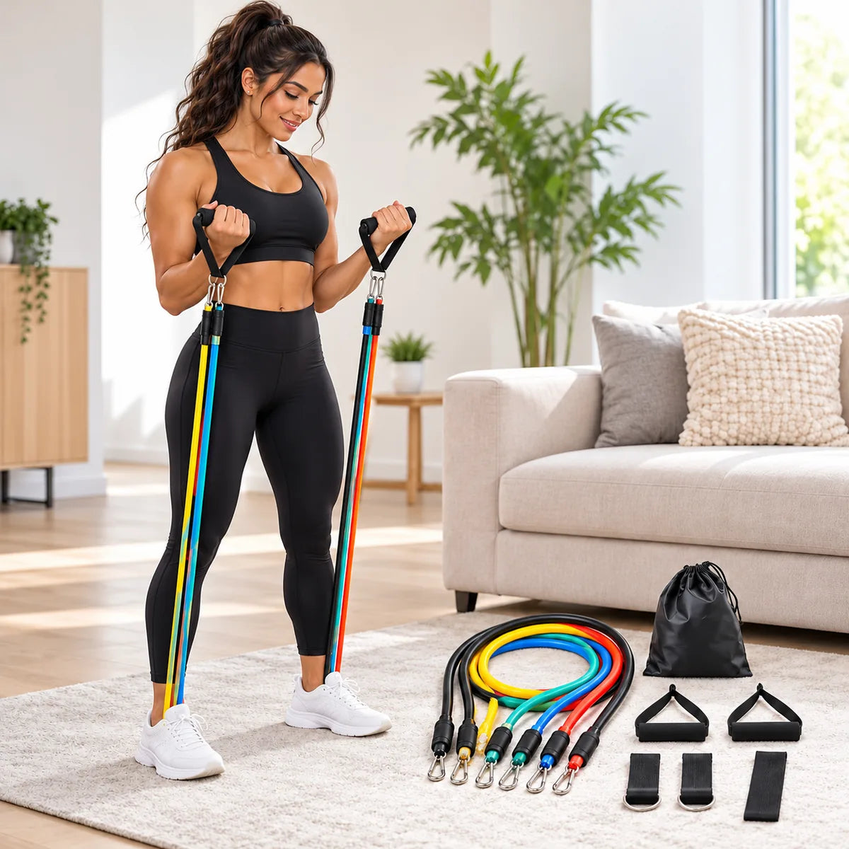 PowerFit 11™ – Kit de Bandas de Resistencia 11 en 1