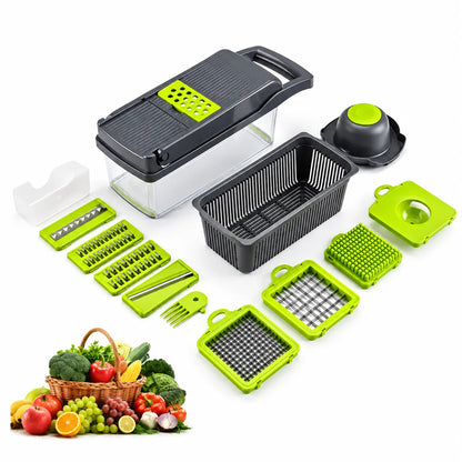 Cortador Multifuncional de Vegetales 14 en 1