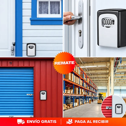 KeySafe™ – Caja de Seguridad para Llaves con Código