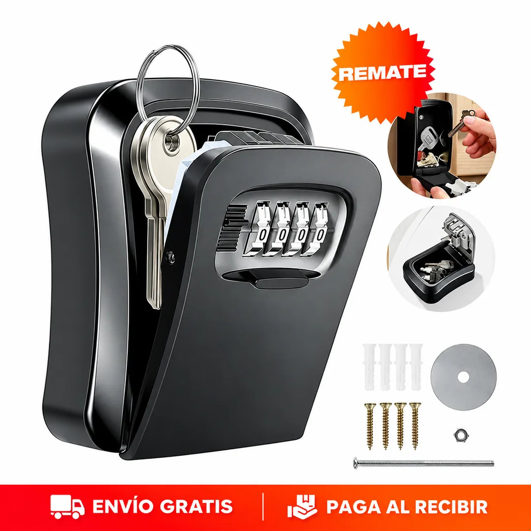 KeySafe™ – Caja de Seguridad para Llaves con Código