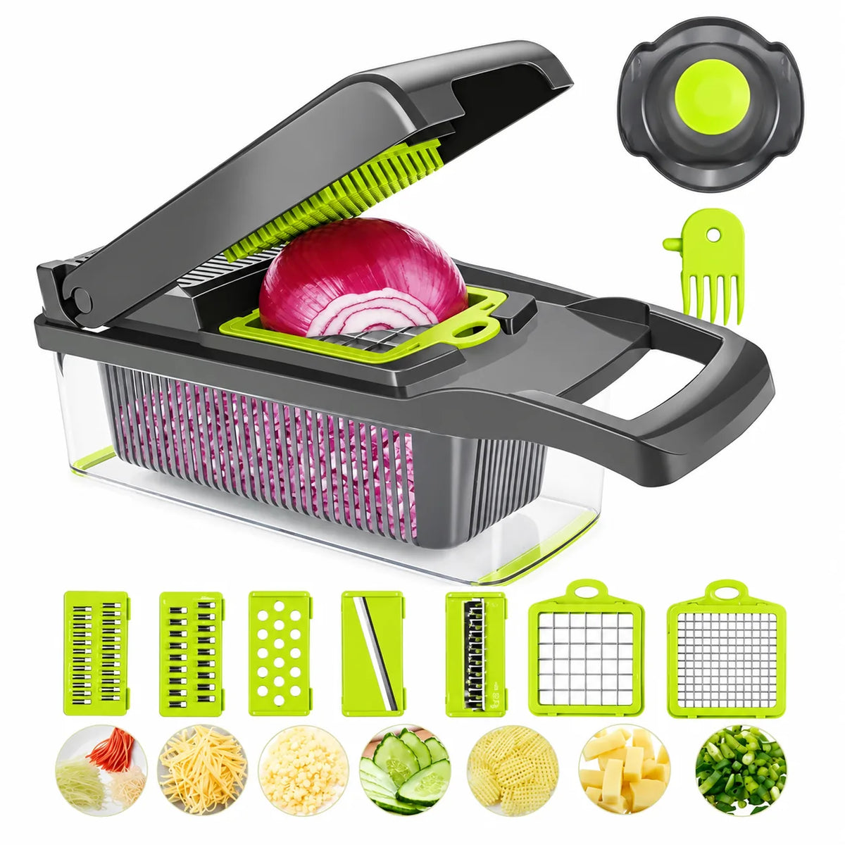 Cortador Multifuncional de Vegetales 14 en 1