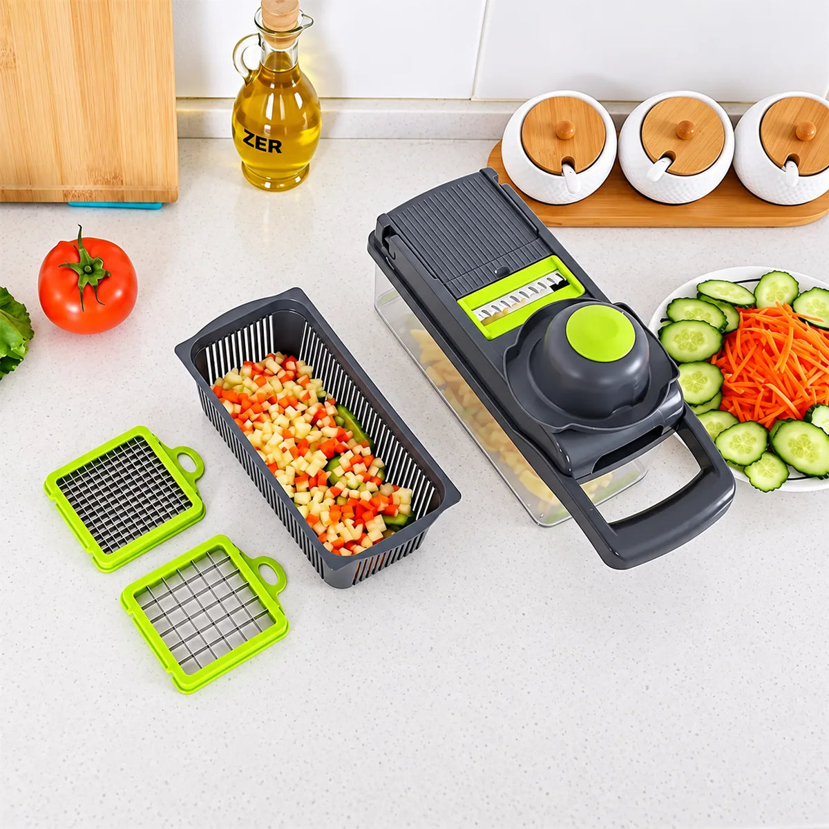 Cortador Multifuncional de Vegetales 14 en 1