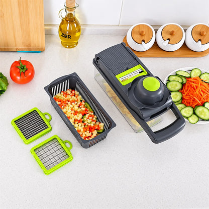 Cortador Multifuncional de Vegetales 14 en 1