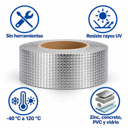Cinta Impermeable de Butilo Tapa Goteras – 5 Metros
