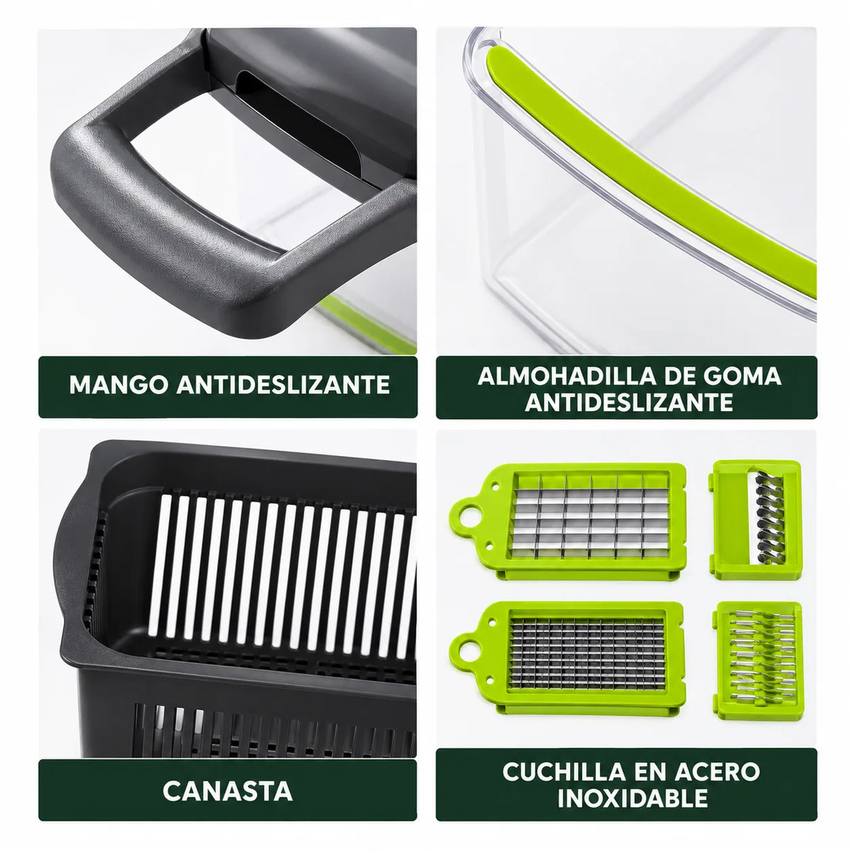 Cortador Multifuncional de Vegetales 14 en 1