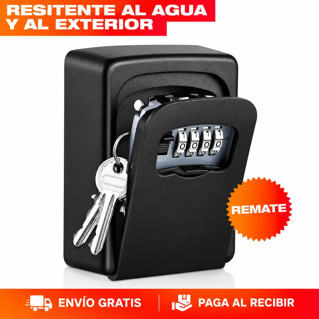 KeySafe™ – Caja de Seguridad para Llaves con Código