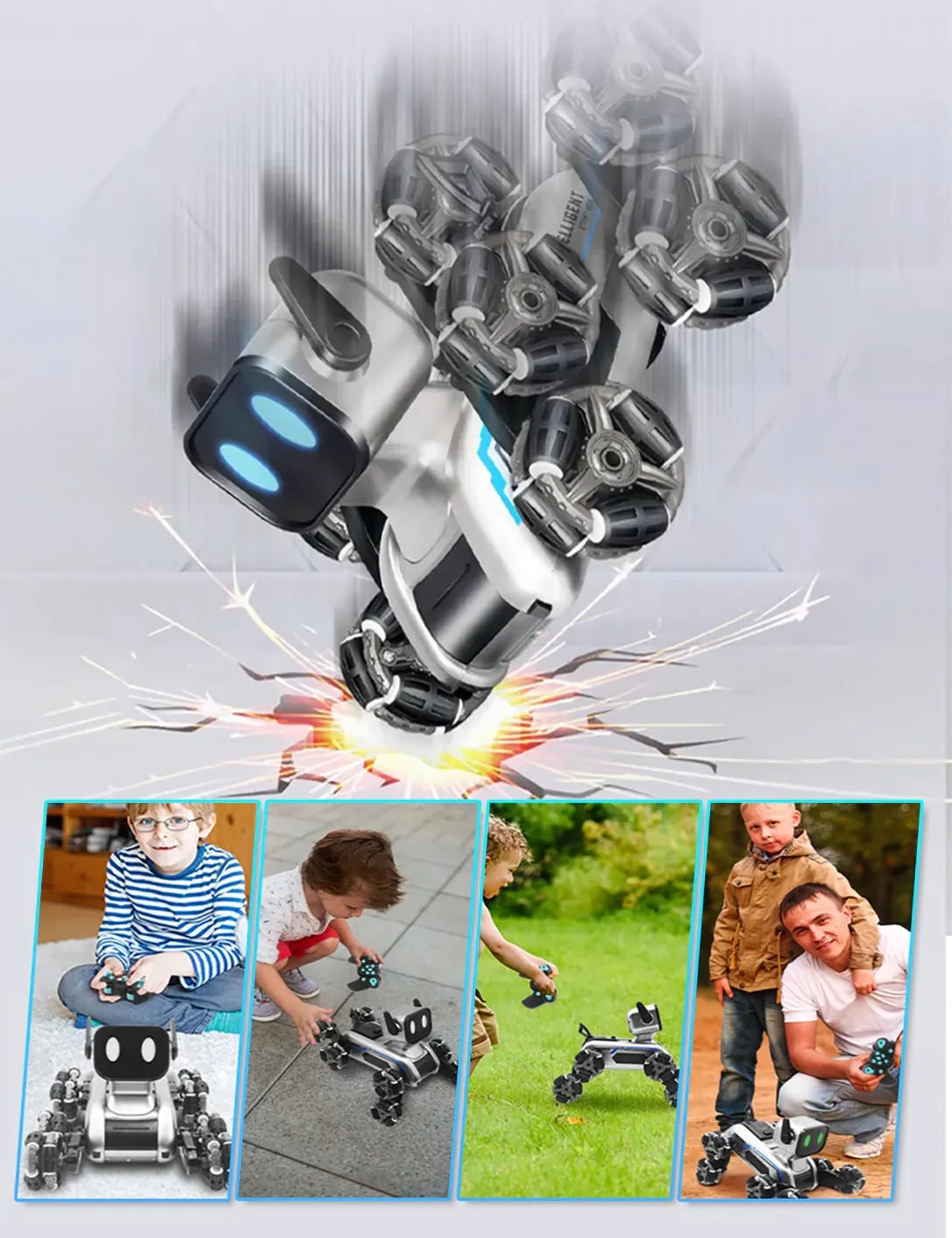 Robot Acrobático – El Regalo Perfecto para Sorprender a los Niños