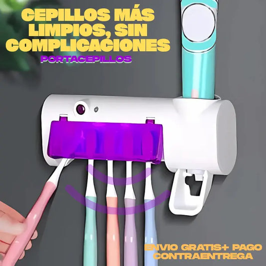 Portacepillos Desinfectante con Luz UV – Protege tu Sonrisa