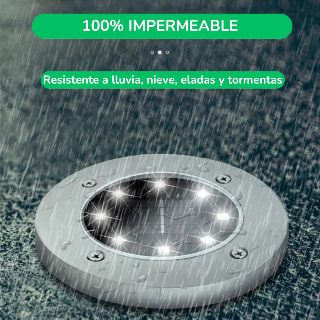 LumiStep™ Luz Solar Exterior – Pack de 4