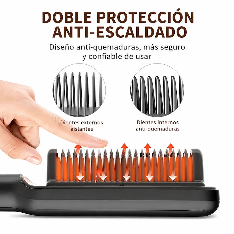 ALACIATOR BRUSH® ✨ Alisa tu cabello en minutos sin daño ni frizz — desde casa