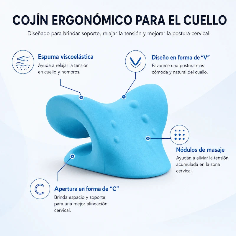 Almohada de Tracción Cervical