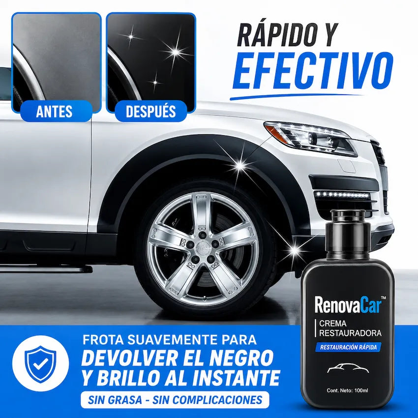 RenovaCar™ – Crema Restauradora para Autos