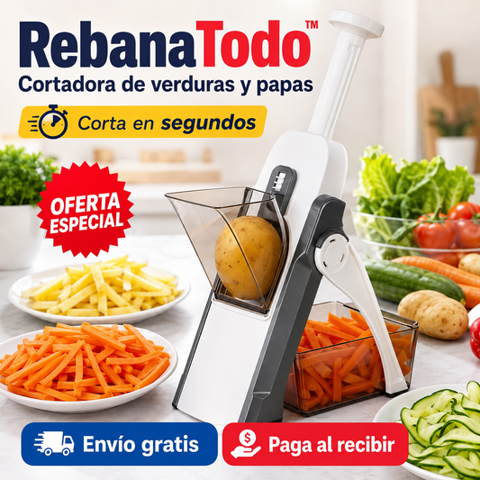RebanaTodo™ | Cortador Multiusos Seguro
