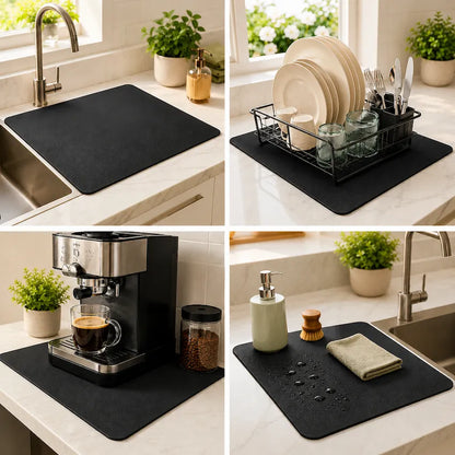 CocinaSeca™ – Tapete Superabsorbente para Platos