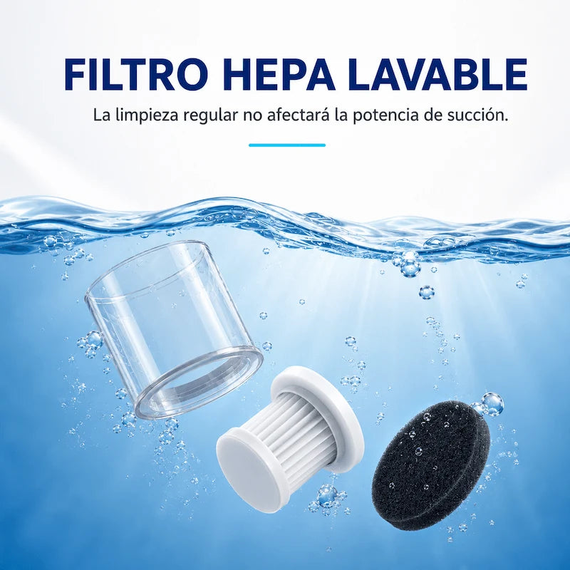 CleanPro™ Aspiradora Antiácaros UV para Colchones y Sofás