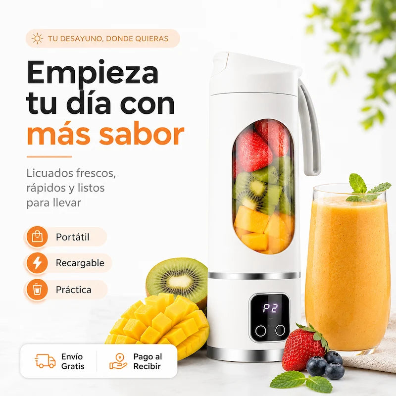 FreshMix Pro™: Tu Nutrición al Instante, Donde Quiera que Estés