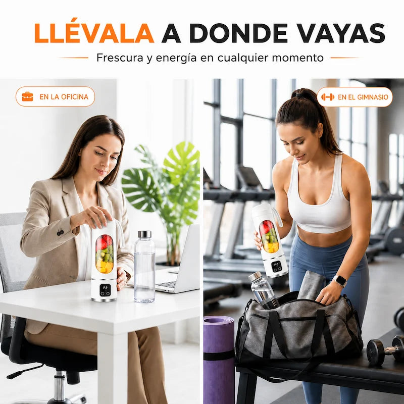 FreshMix Pro™: Tu Nutrición al Instante, Donde Quiera que Estés