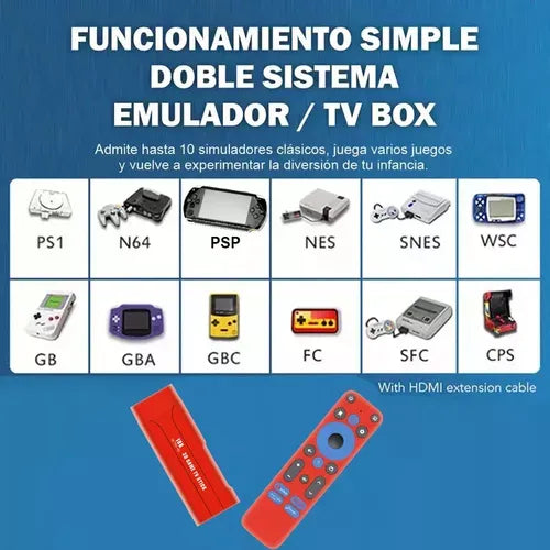 Consola Game Tv Stick G1 - Convierte tu TV en Smart