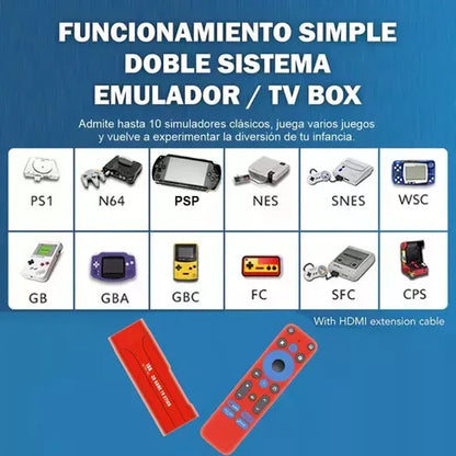 Consola Game Tv Stick G1 - Convierte tu TV en Smart