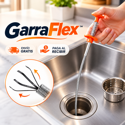 GarraFlex™ – Pinza Flexible Destapacañerías de 60 cm