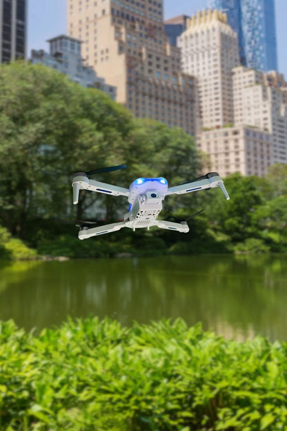 DRONE DUAL PRO CAMARA HD CUADRICOPTERO PLEGABLE