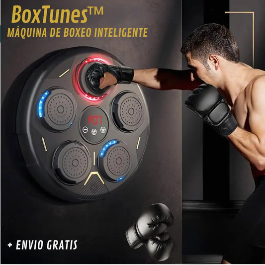 ¡ENTRENA, DIVIÉRTETE Y CONÉCTATE! BoxTunes Nueva Máquina de Boxeo Musical para Adultos y Niños