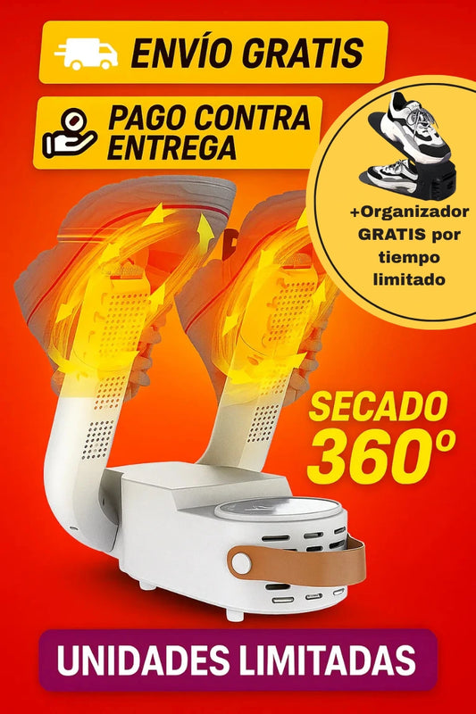 Combo secador zapatos+ Regalo Organizador/Mostrador™