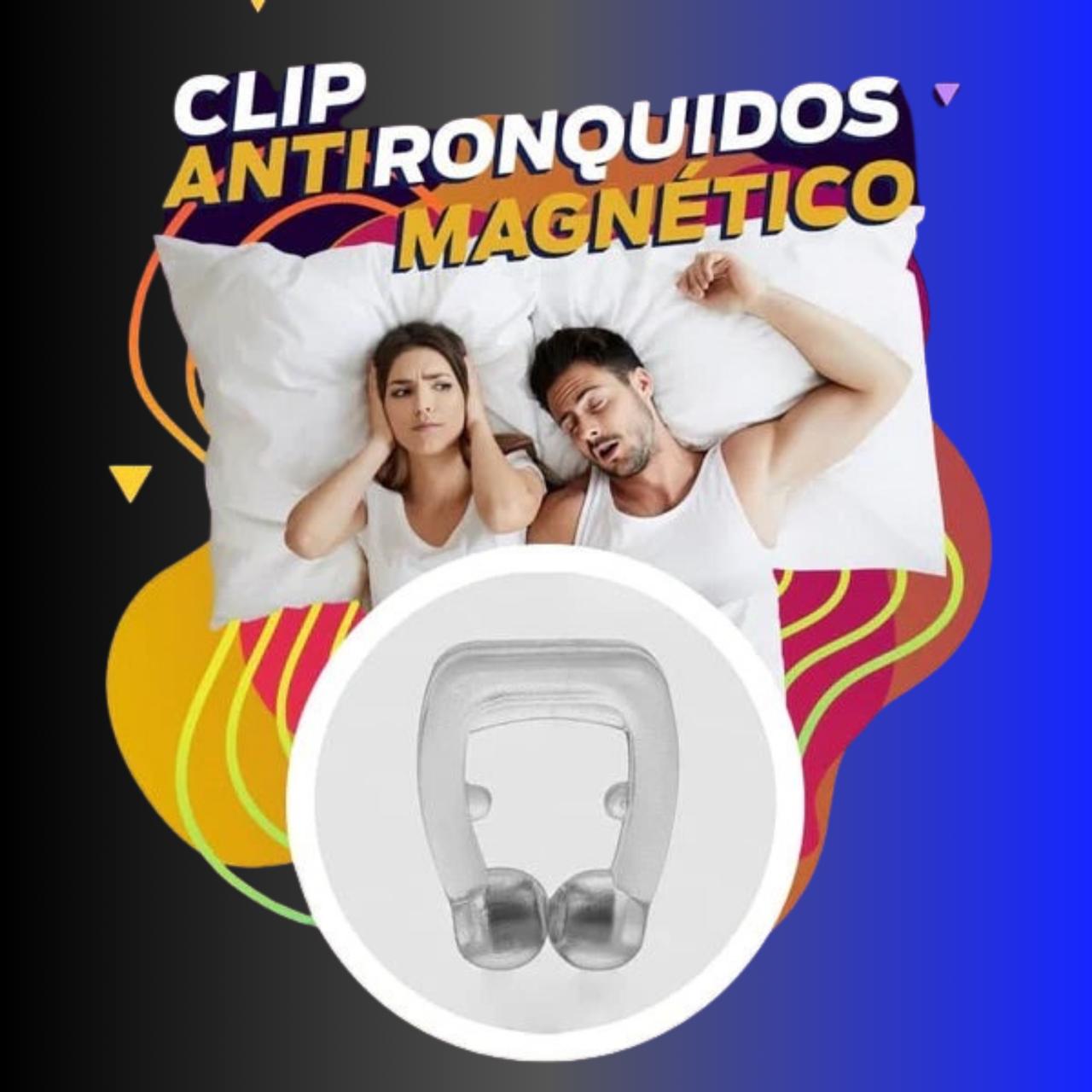 Clip Nasal Magnético Anti Ronquidos, dispositivo de ayuda para dormir y apnea