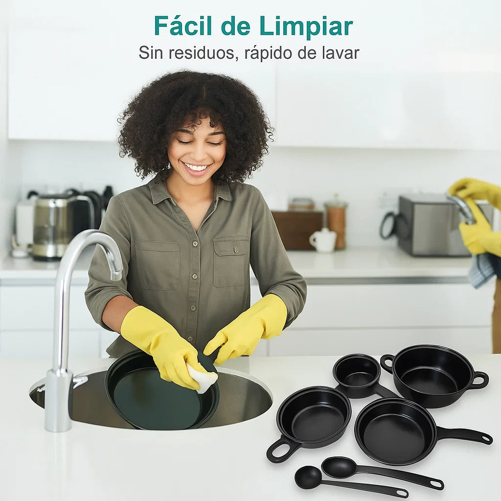 Set de Ollas Premium 13 Piezas – Elegancia, Resistencia y Comodidad en Tu Cocina