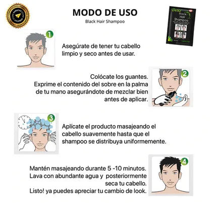 Shampoo Cubre Canas Dexe® - Pack para 10 Meses de Aplicación