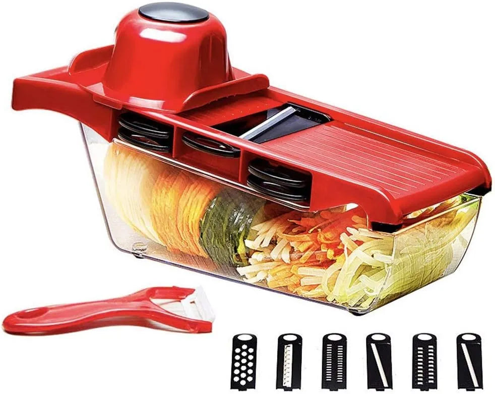 SlicePro™ – Cortador Multifuncional con Protector de Manos