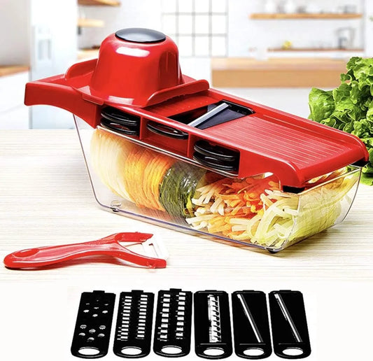 SlicePro™ – Cortador Multifuncional con Protector de Manos